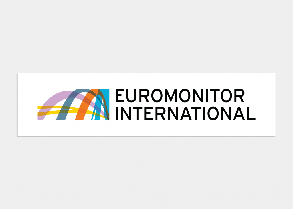 The primary brand signature, or logo, of Euromonitor International